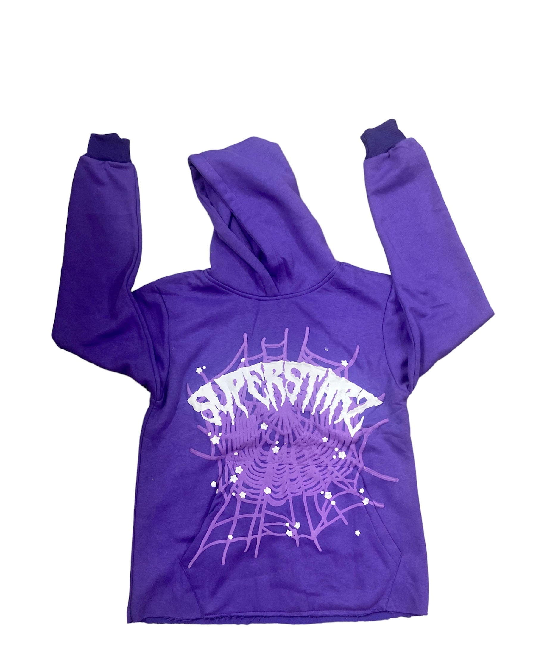 PURPLE “WEB” HOODIE