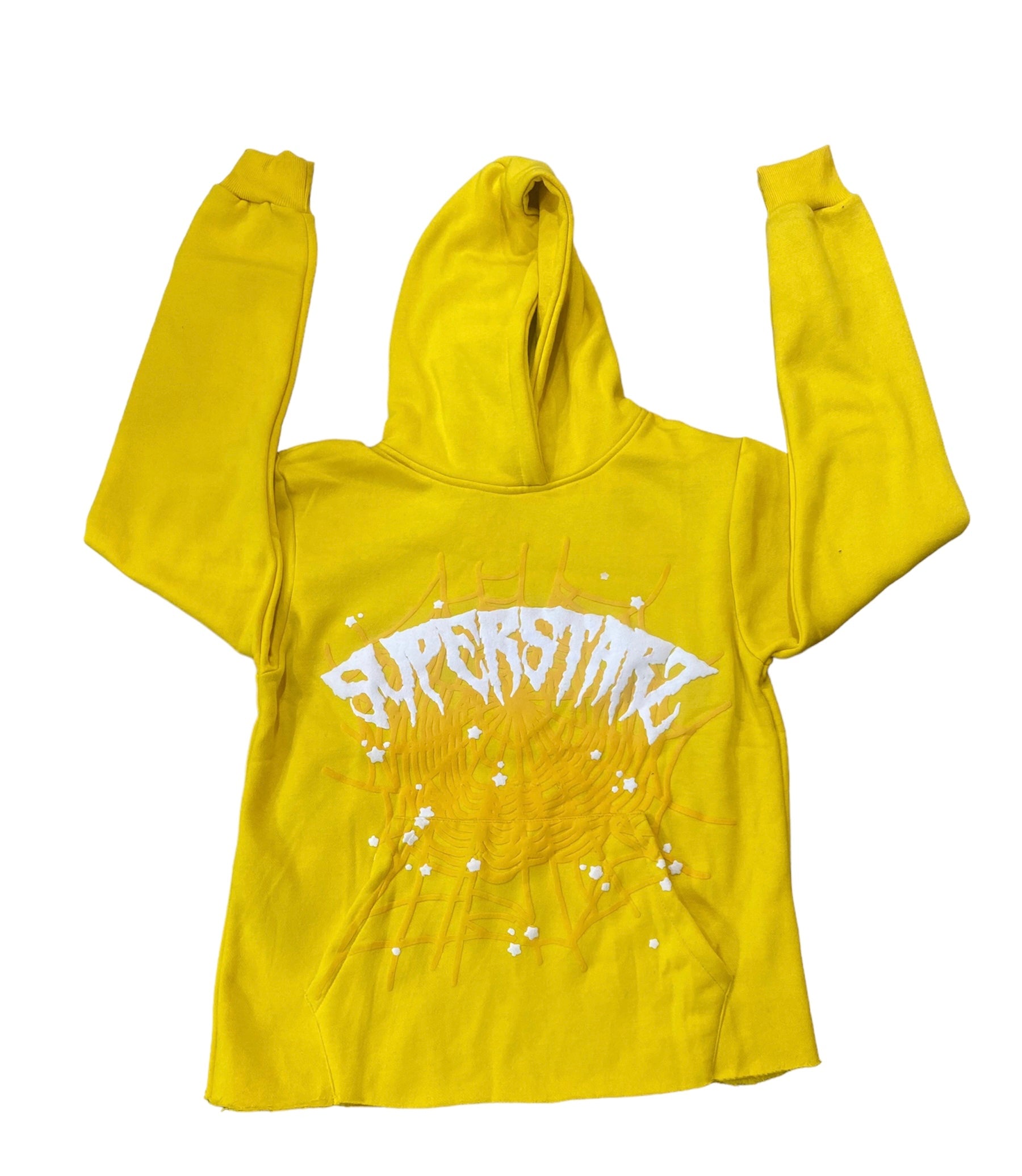 YELLOW “WEB” HOODIE